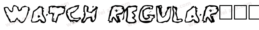 Watch Regular字体转换